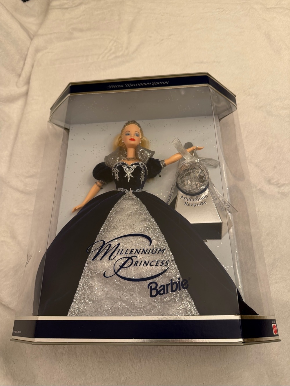 Barbie Millennium Princess Doll vintage 2000 collector piece & hallmark ornament